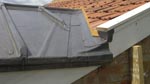 Tile roof to lead
